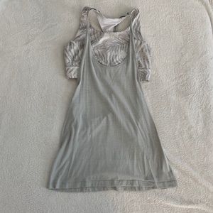 Lululemon tank top with built-in sports bra